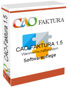 CAO-Faktura 1.5  Softwareupgrade je Lizenz und Jahr 